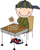 Test Exam drawing