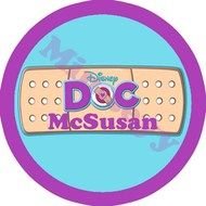 Doc Mcstuffins Cupcake Toppers Or Stickers Printable Digital