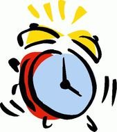 Clock No Hands drawing