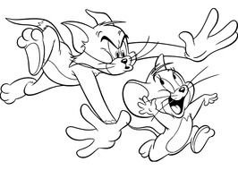 Desenhos Para Pintar Tom E Jerry