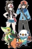 Pokémon Black and White, bunch of characters