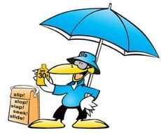 Slip Slop Slap drawing