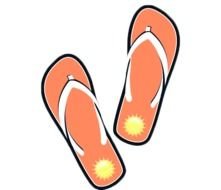 Free Flip Flops clipart