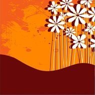 Fun Grunge Flowers