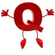letter q cartoon drawing