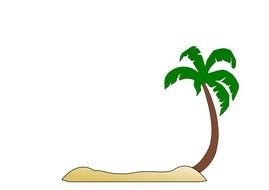 Palm cartoon drawing