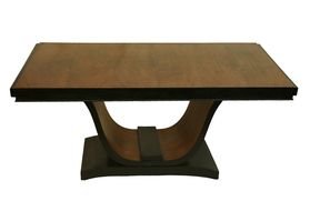 photo of a wooden coffee table