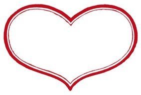 Love Heart as a picture for a clipart