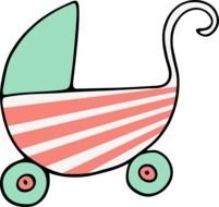 Mint Stroller At Clkercom Vector Online Royalty