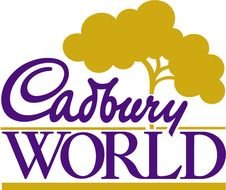 wood cadbury world logo