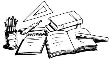 School Supplies Pictures drawing