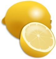 Half Lemon Slice Lemons