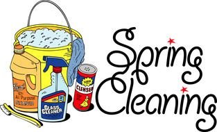 Clipart for spring Cleaning