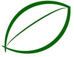 Clip art of Small Green Leaf Icon
