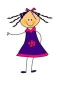 girl Princess drawing