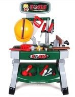 children's table with tools