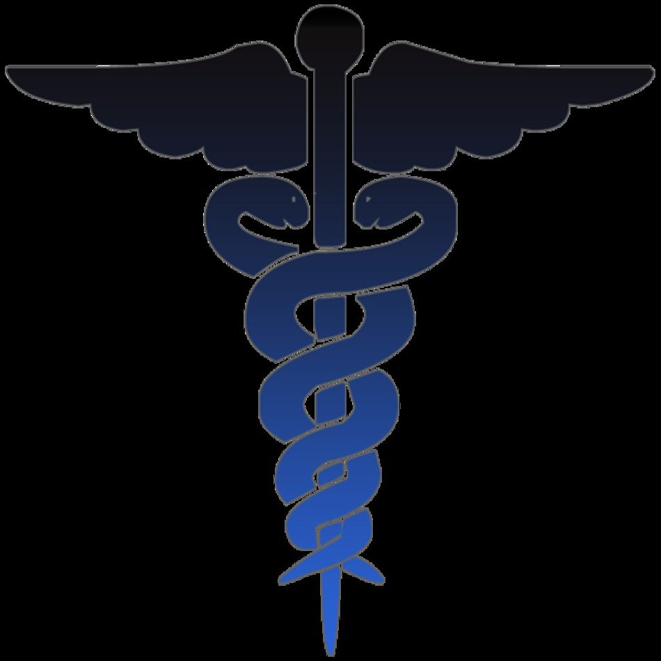 Caduceus Medical Symbol Black Blue Image Ipharmdnet