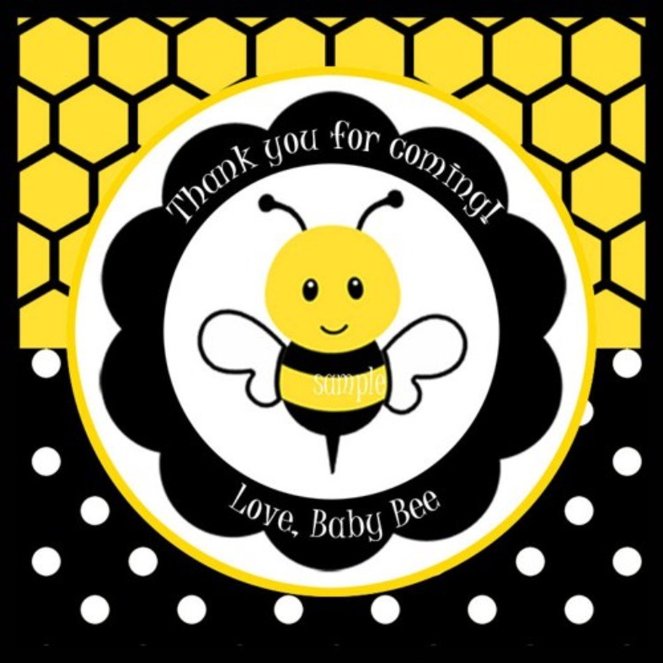 Bumble Bee Birthday Or Baby Shower Invitation Printable Sweet