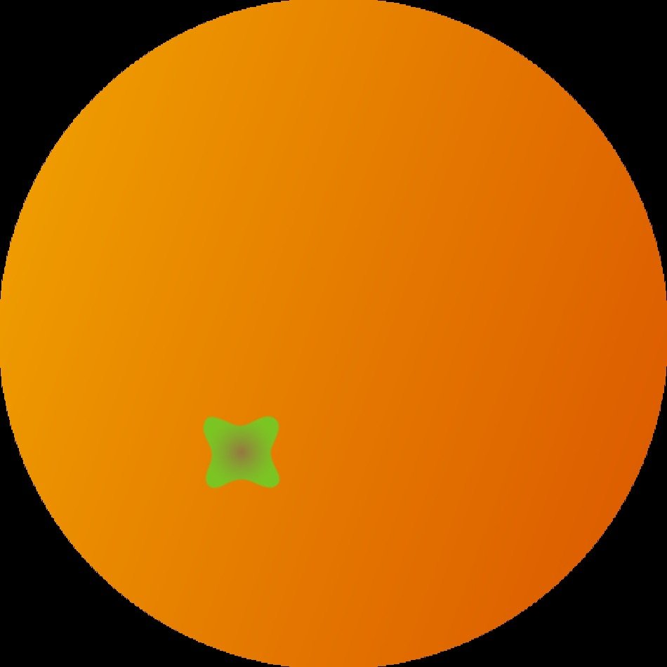 Whole Round Orange Fruit Free