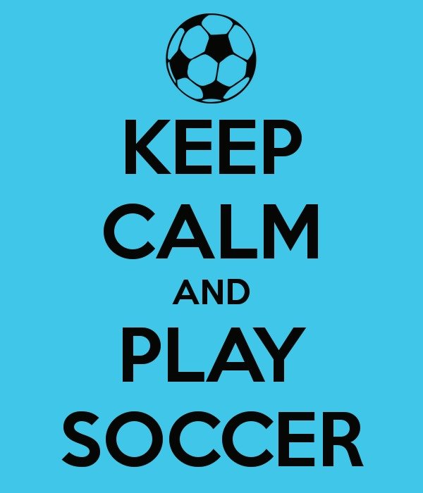 Keep Calm And Play Soccer Carry On Image Generator