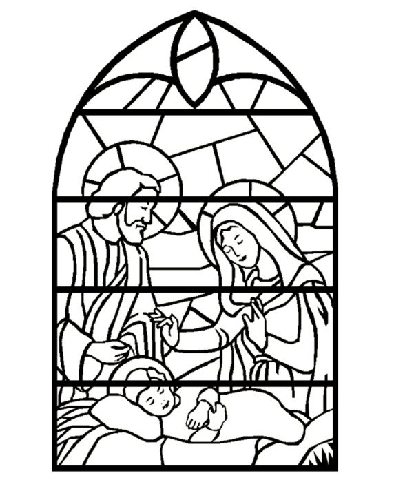 Clip art of Stained Glass
