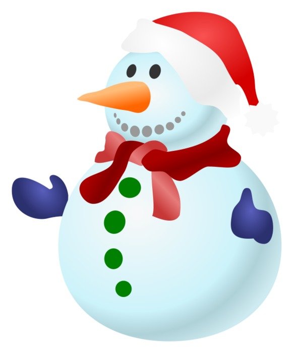 snowman for clipart