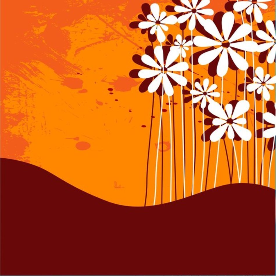 Fun Grunge Flowers