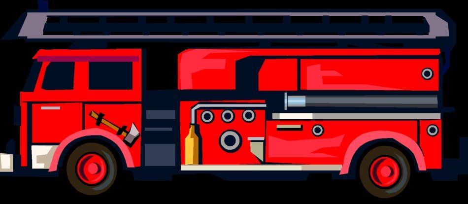 İllustration of Fire Truck