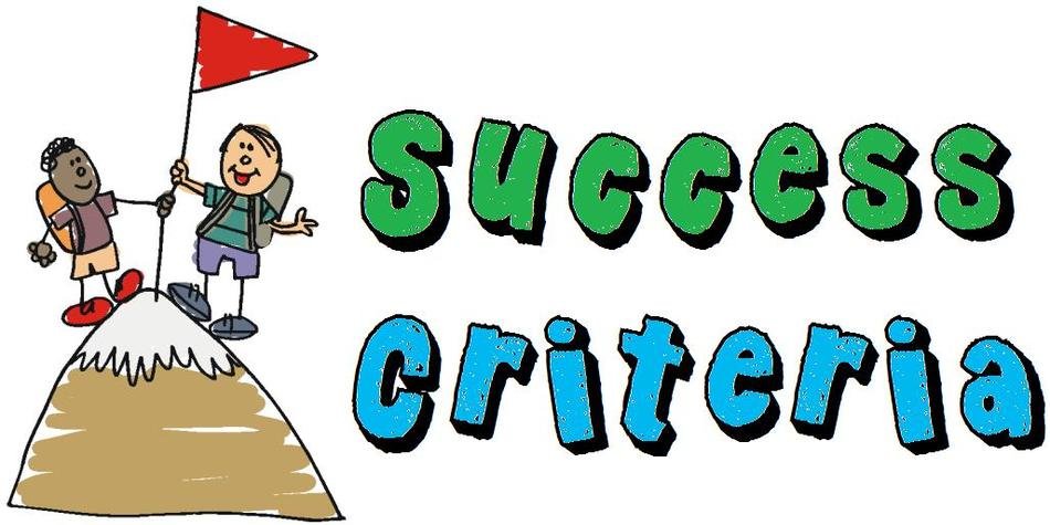 Success Criteria drawing