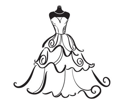 Black And White Wedding Dress Panda Free