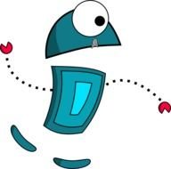 Cartoon Robot At Clkercom Vector Online Royalty N3