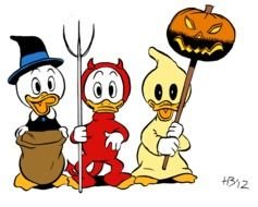 Trick Treat Cartoon clipart