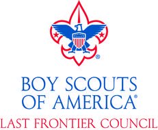 Clip art of Boy Scouts Of America Last Frontier Council logo