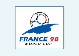 logo of soccer world cup from 1998