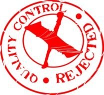 Quality Control Rejected Medium 600pixel Vector