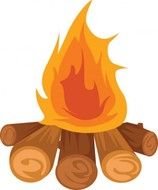 Bonfire Cartoon Panda Free Images N3