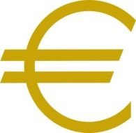 Currency Euro Gold At Clkercom Vector Online