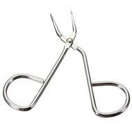Stainless Steel Beauty Tool Eyebrow Clip Tweezer Scissor