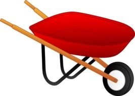 Little Red Wheelbarrow Garden Tool