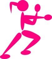 Girl Boxing At Clkercom Vector Online Royalty N2