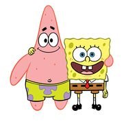 painted SpongeBob and Starfish