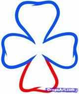 How Draw Leaf Clovers Shamrocks For Patricks Day Pictures