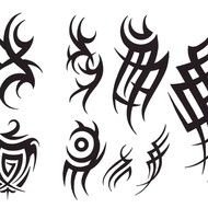 collage of celtic patterns