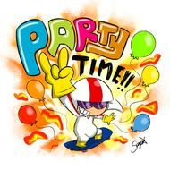 Party Time clipart drawing