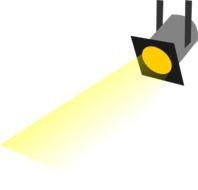 Clipart of Spotlight