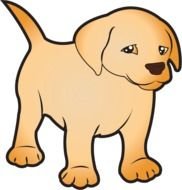 Lab Puppy drawing