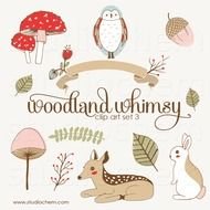 Home Digital Graphics Woodland Whimsy Vol 3