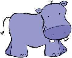 purple hippo