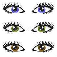 Pair Of Eyes Colouring Pages Page 3