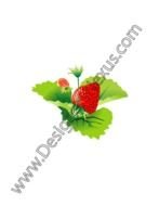 Free Vector Strawberry Image V8 Single And Blossom With